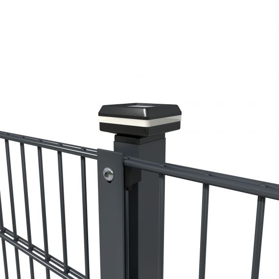 LED Solarkappe 2er Set 80/80 Blister