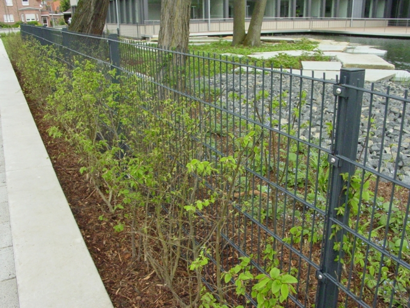 Komplettes Zaunset 6/5/6 Anthrazitgrau