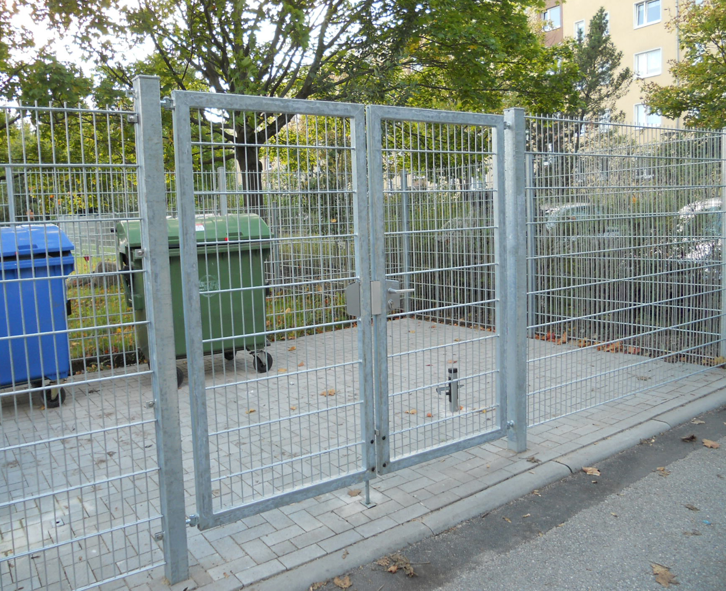 Kombitor 2-flg. Verzinkt