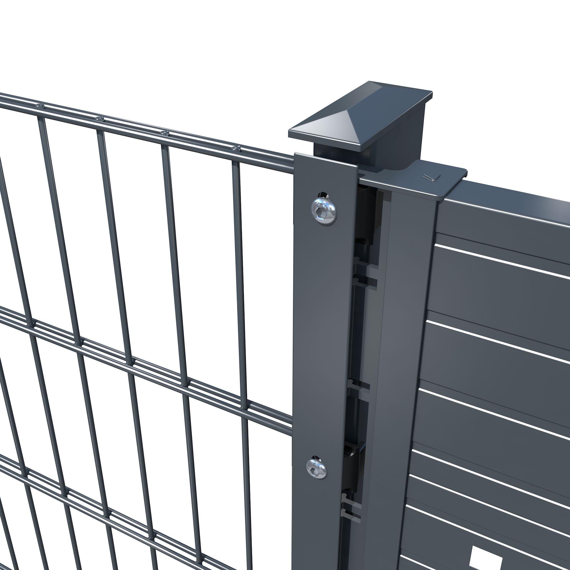 Zaunpaneele Lattenoptik -Klein-