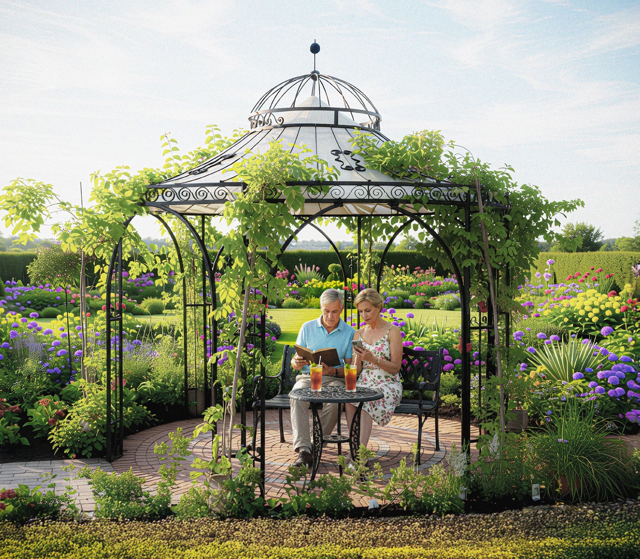 Gartenpavillon Modell BoGa 400