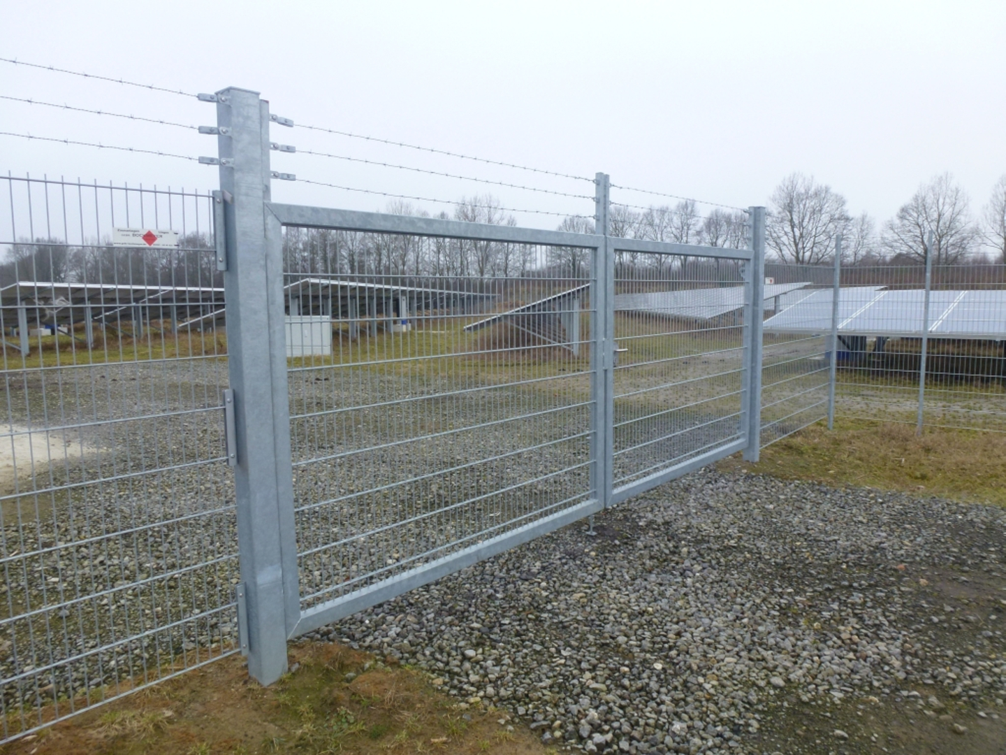 Hamburgtor 2-flg. Verzinkt