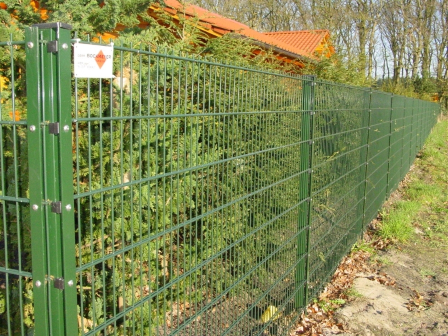 Komplettes Zaunset 6/5/6 Moosgrün