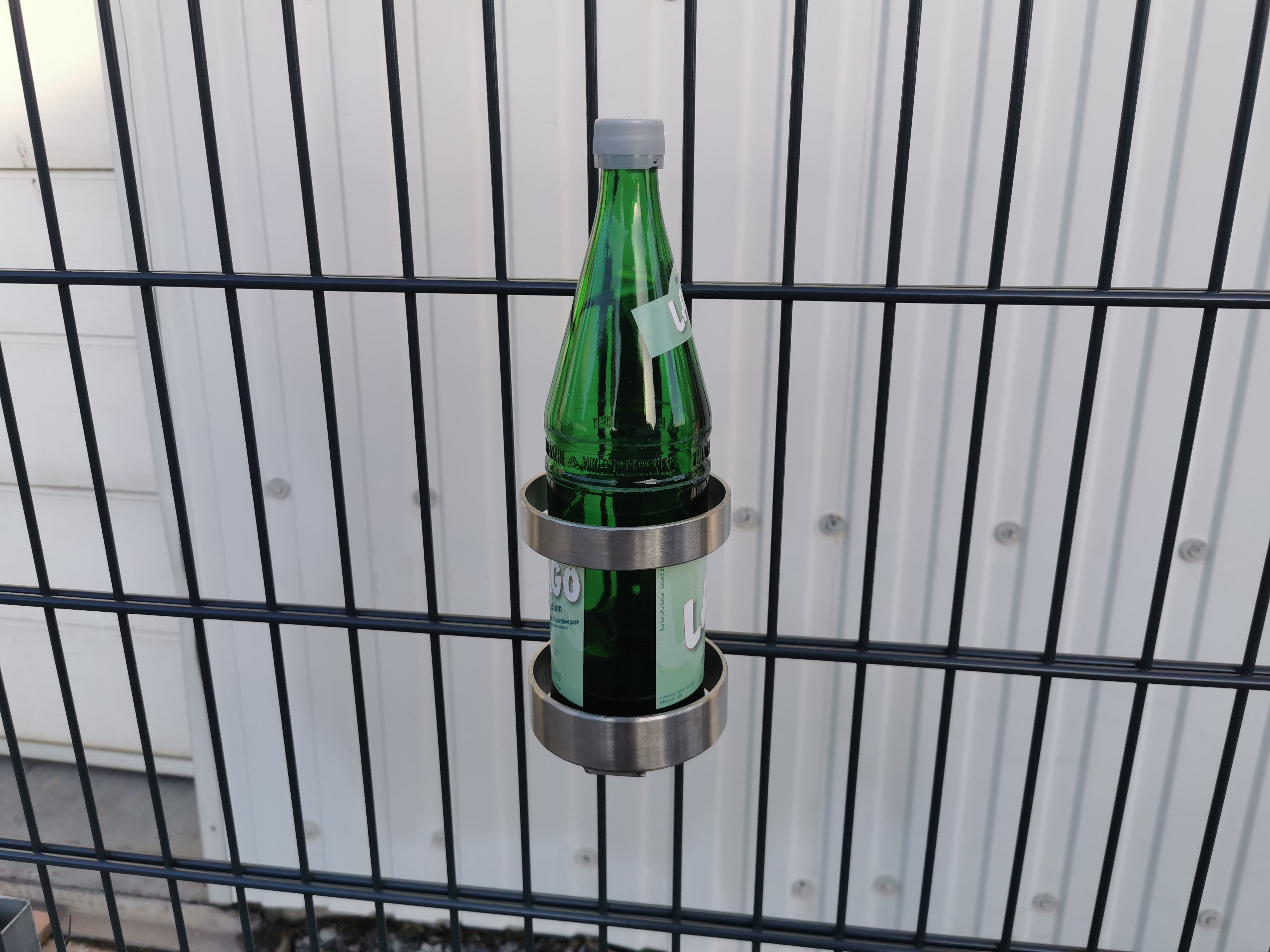 Eindrehhalterung Flaschenhalter Rund