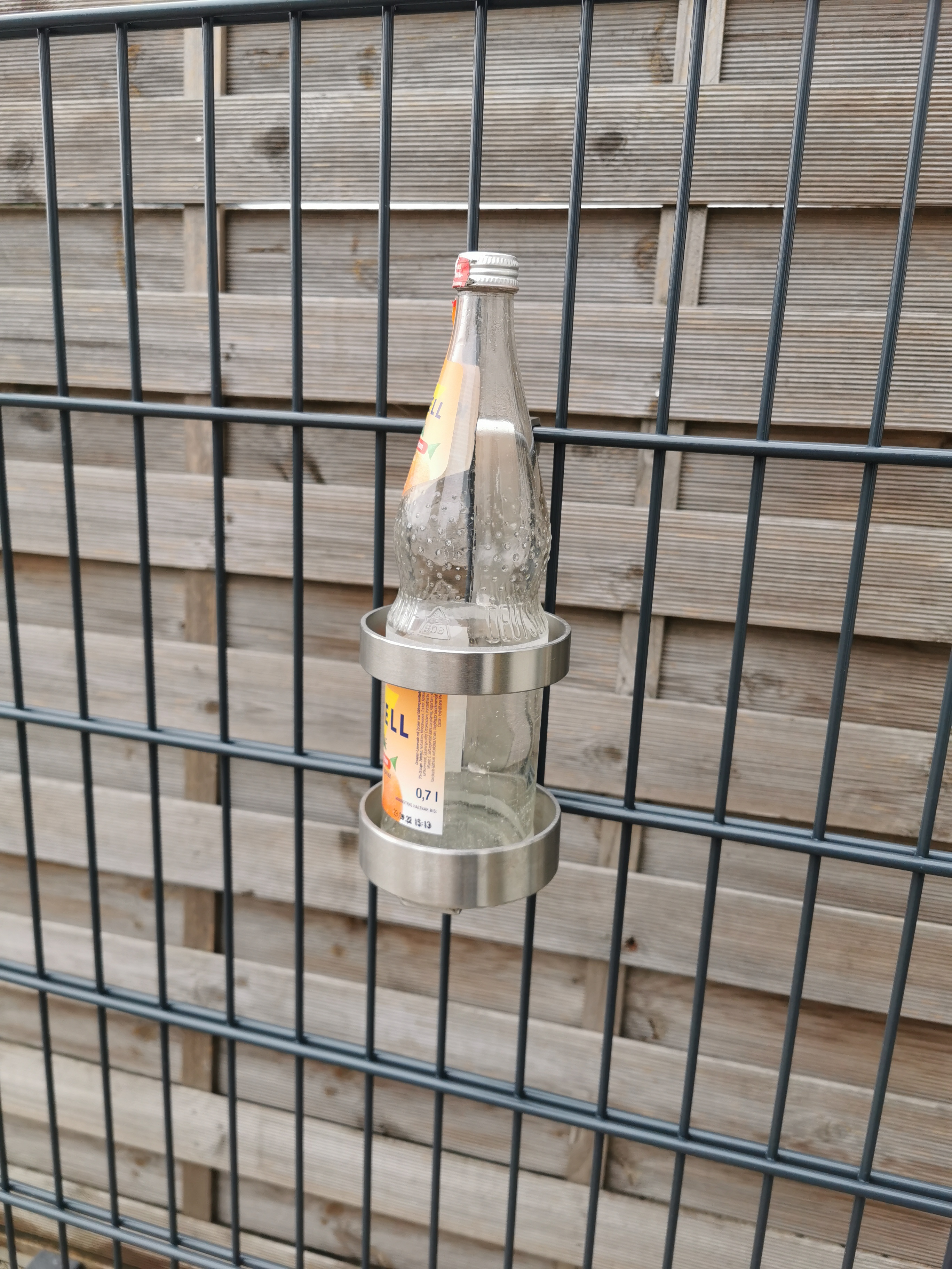 Eindrehhalterung Flaschenhalter Rund