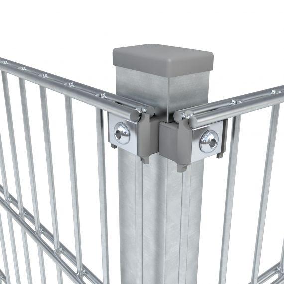 Komplettes Zaunset 6/5/6 Feuerverzinkt