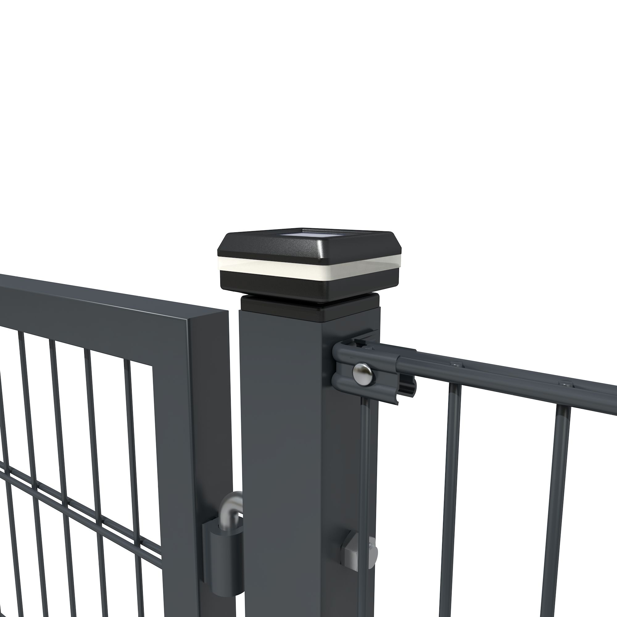 LED Solarkappe 2er Set 80/80 Blister