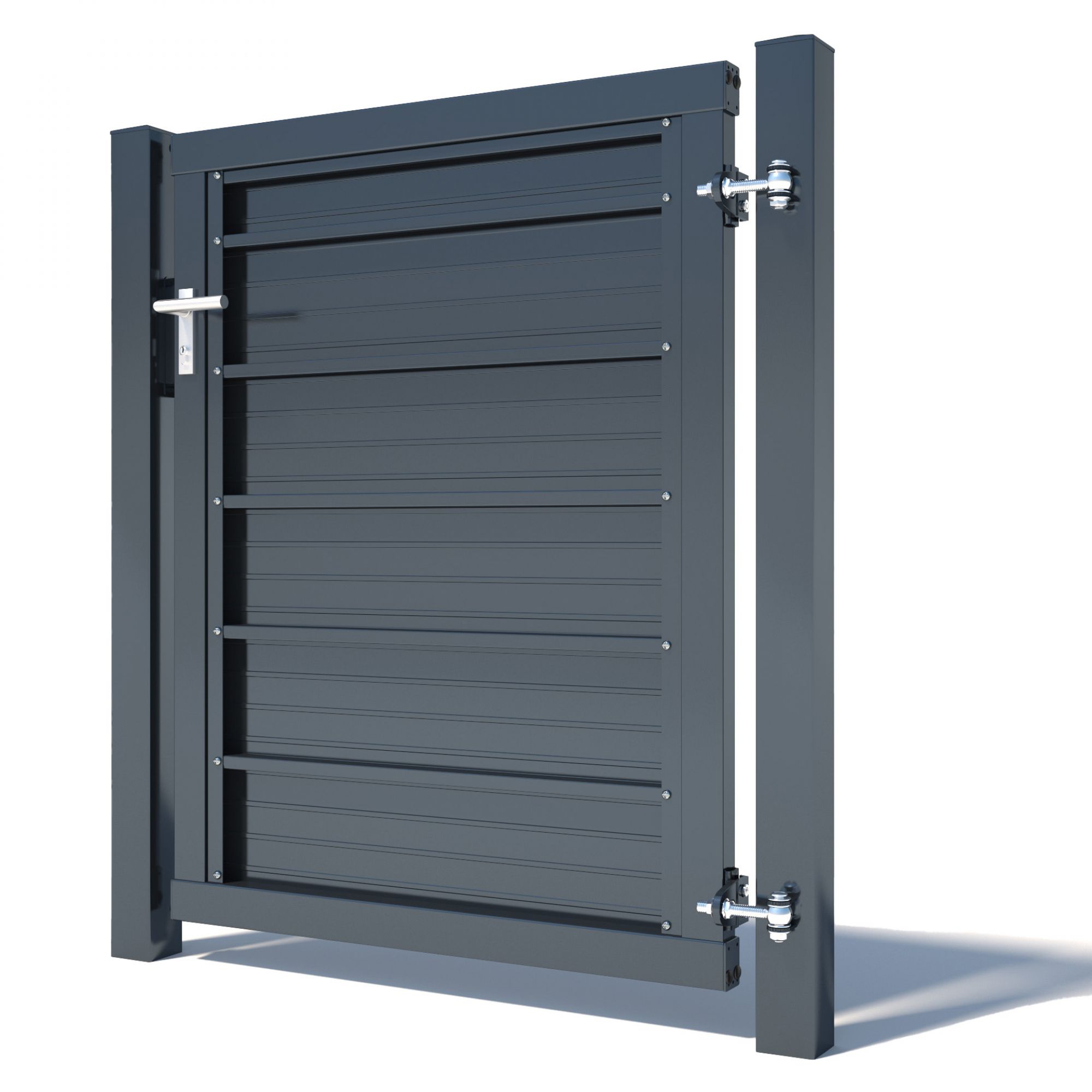 Paneeltür Glattblech RAL 7016