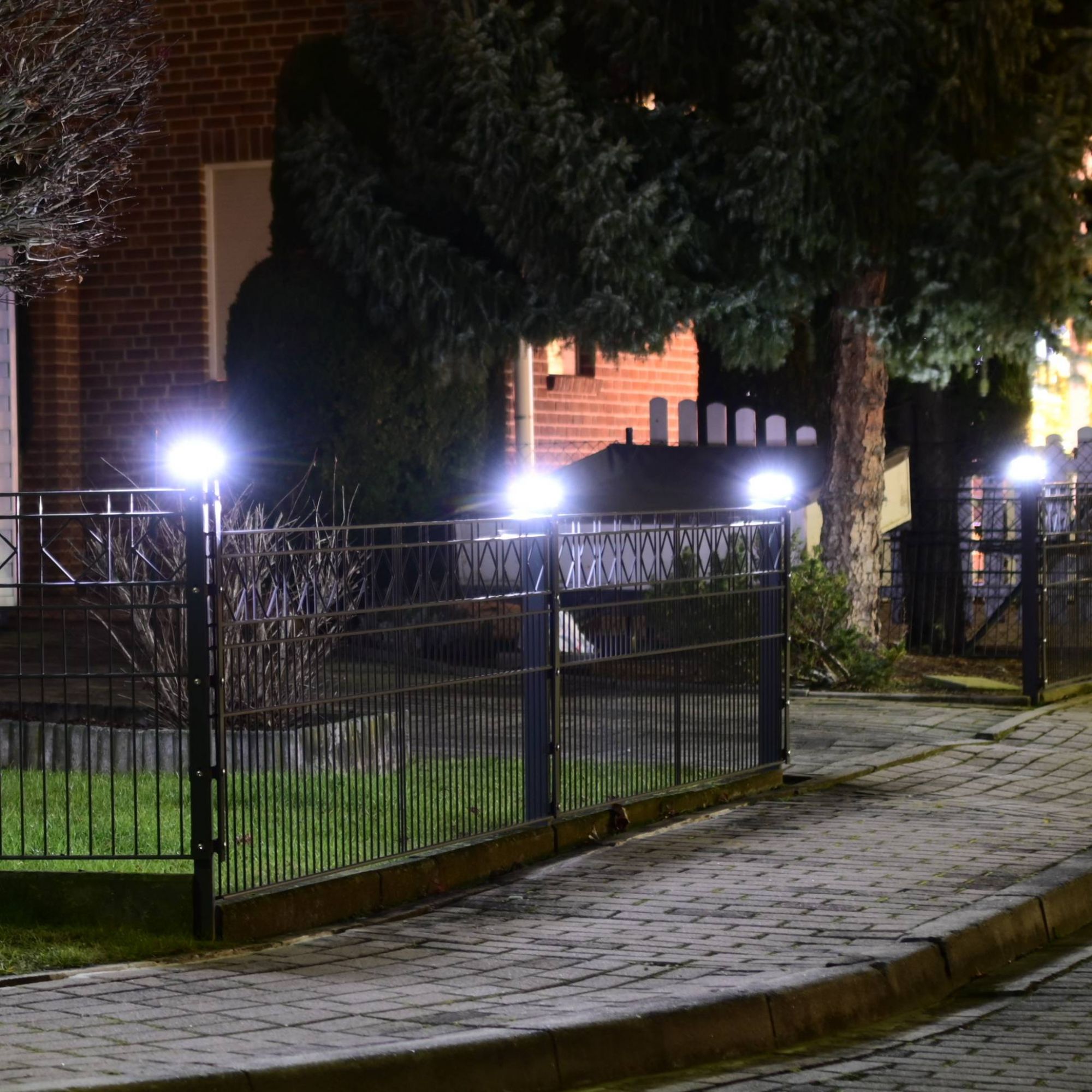 LED Solarkappe 2er Set 40/40 50/50 Blister