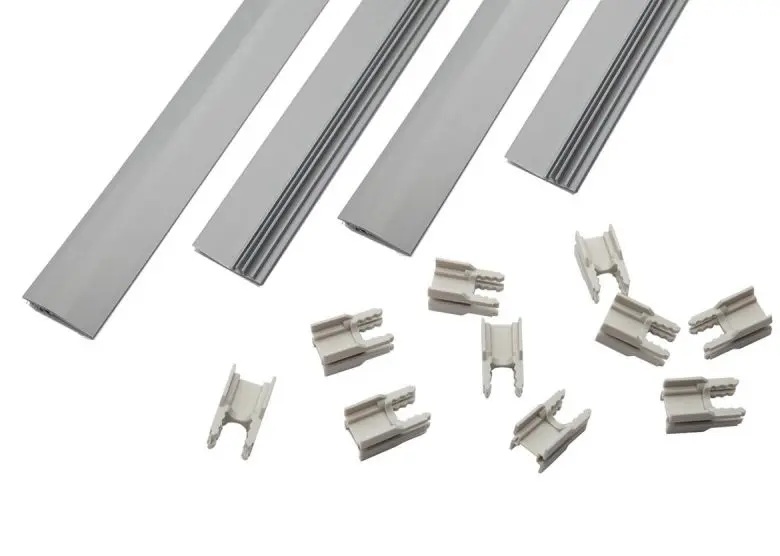 Sichtschutz Klemmleiste für 8/6/8 Torfüllung 