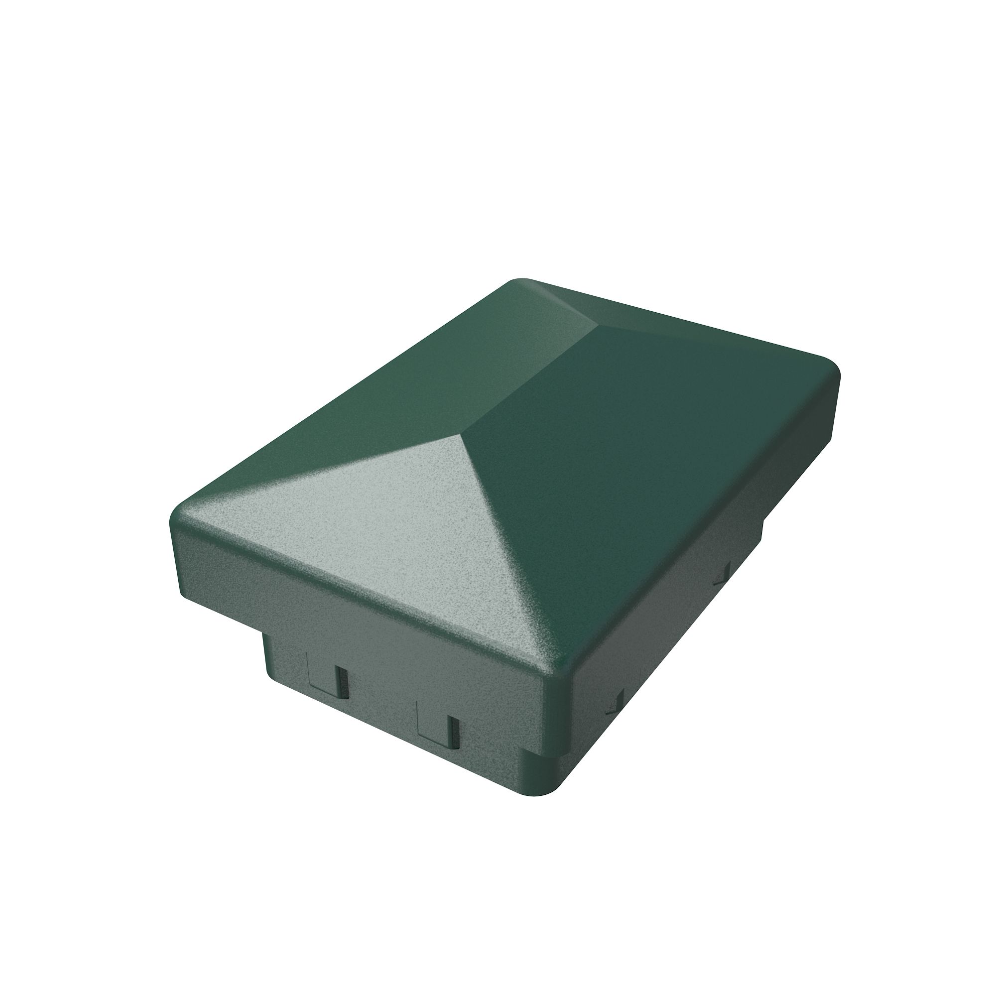 Abdeckkappe Moosgrün RAL 6005