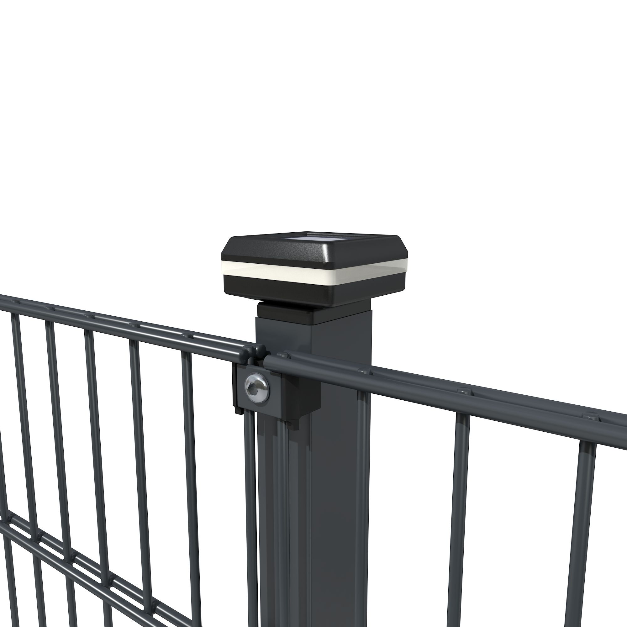 LED Solarkappe 2er Set 80/80 Blister